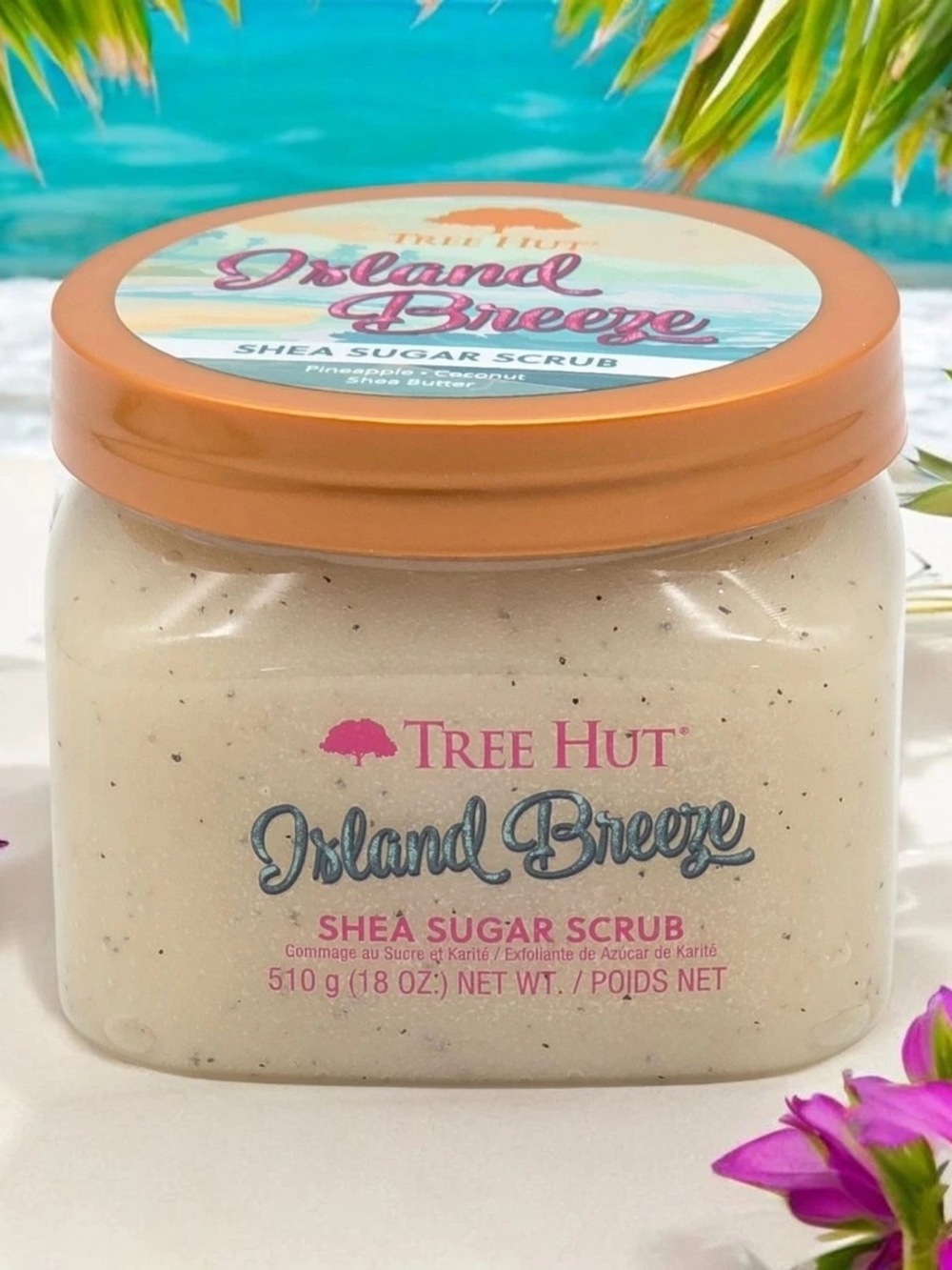 Tree Hut Island Breeze Shea Sugar Scrub — Cream